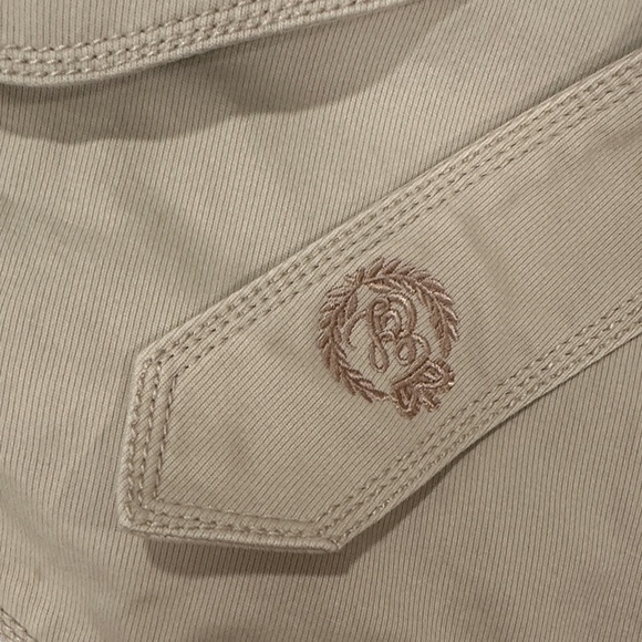 Eland Tan Double-Breasted Cape with Belt - Picture 5 of 8